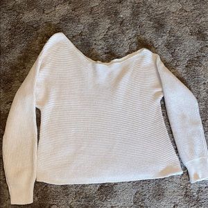Off the shoulder sweater